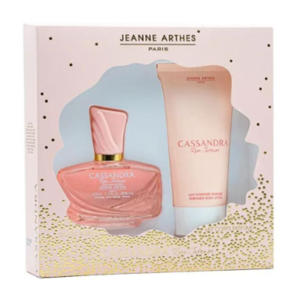 Jeanne Arthes Estuche Cassandra Rose Edp 100 ml + leche corporal 150 m –  Pharmax