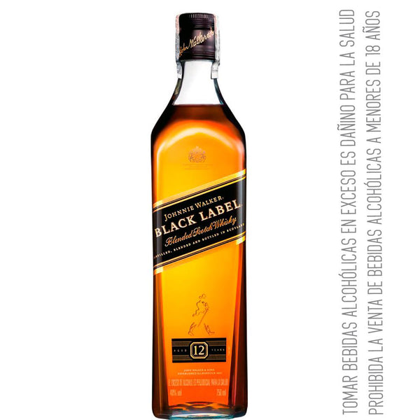 Compra Johnnie Walker Whisky Black label 750 ml desde donde estés en Pharmax Online. Encuentra los mejores vinos, espumantes y licores. (5831293141144)