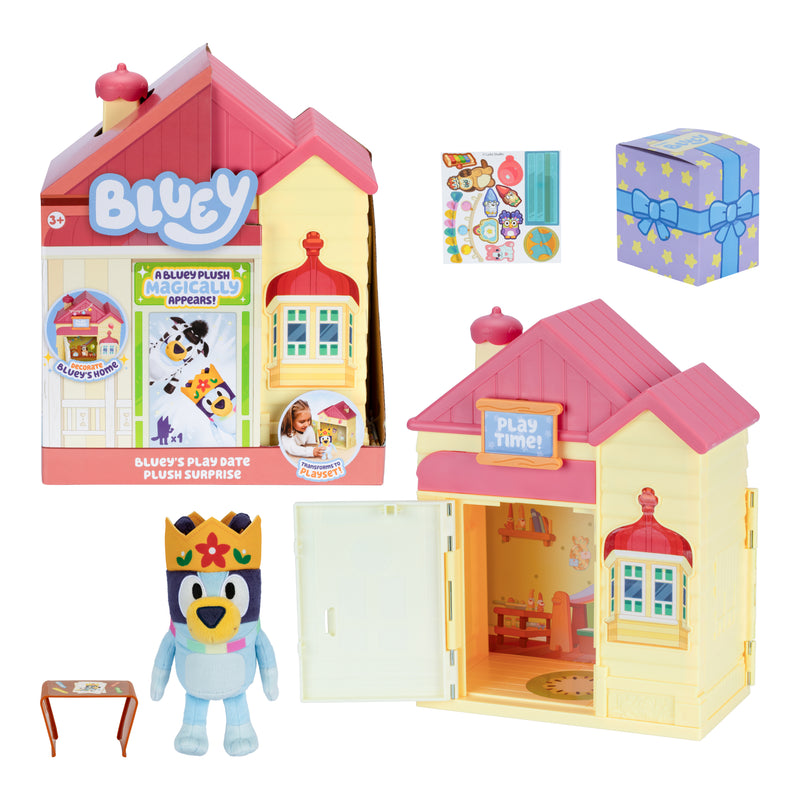CASA CON PELUCHE SORPRESA BLUEY