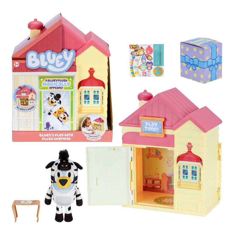 CASA CON PELUCHE SORPRESA BLUEY