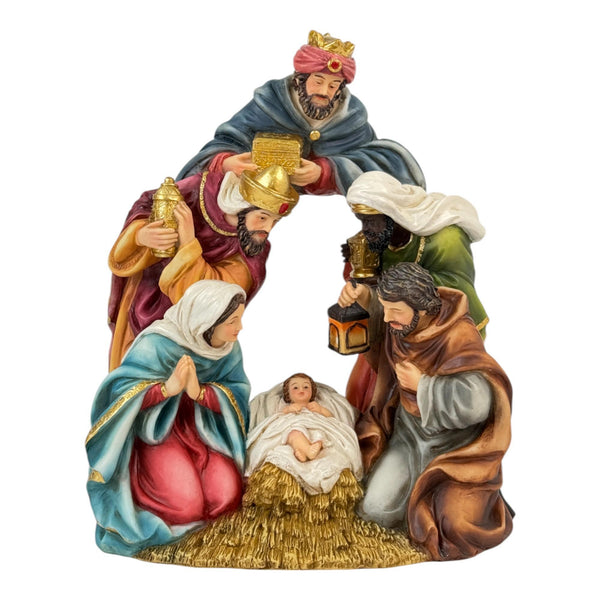 Nacimiento De Poliester 20.5X14X23.5 cm