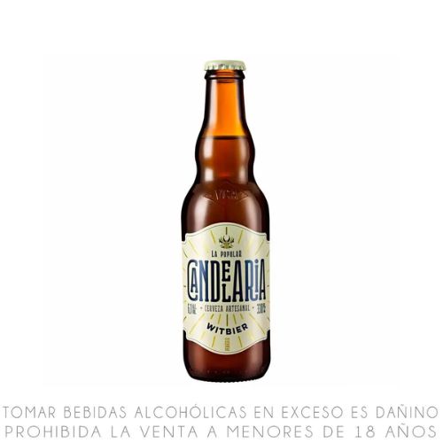 Cerveza Candelaria Witbier x 330 ml