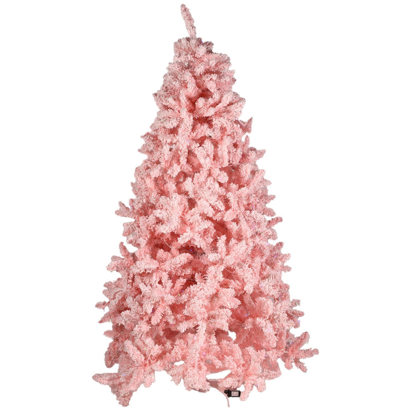 Árbol navideño rosado