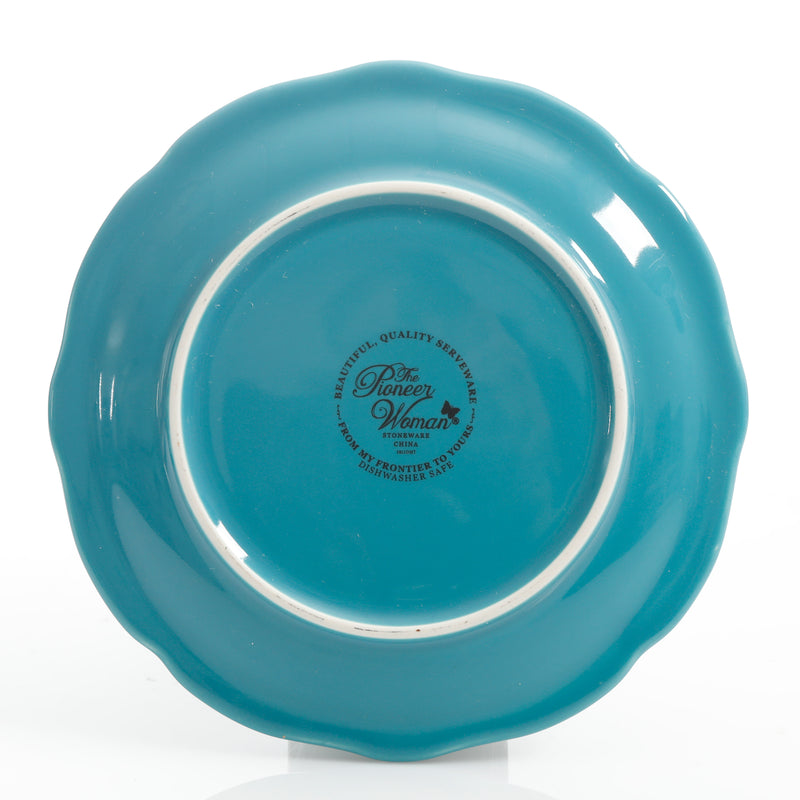 PLATO DE 8.5 PULGADAS DE CERAMICA MARCA PIONNER WOMAN COLECCIÓN VINTAGE FLORAL