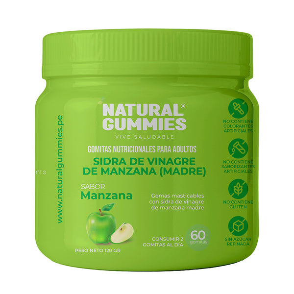 GOMAS SIDRA DE VINAGRE DE MANZANA MADRE