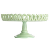 SOPORTE PARA TORTA DE VIDRIO DE 21.5 CM X 10.8 CM MARCA MARTHA STEWART COLECCIÓN HIGHBROOK