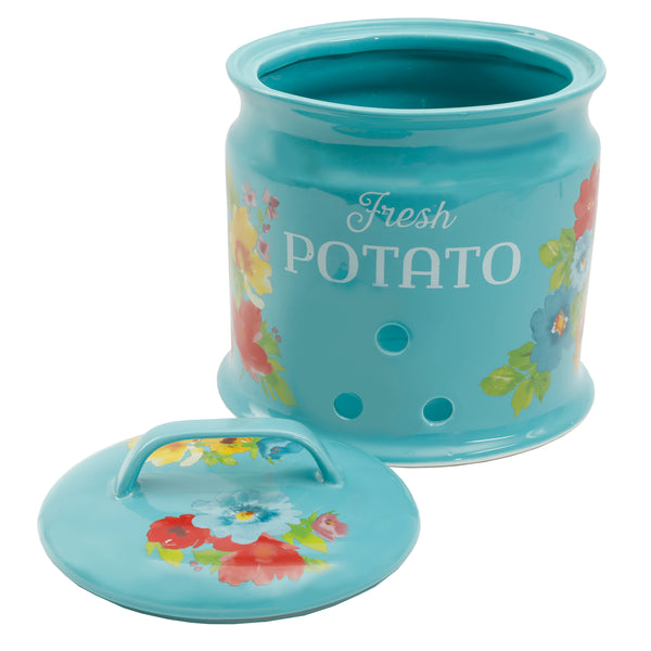 PORTAPAPA DE CERAMICA DE 24 CM MRCRA PIONEER WOMAN COLECCIÓN BREEZY BLOSSOMS