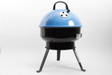 GRILL DE 35.5 CM DE ACERO AL CARBONO MARCA GIBSON HOME COLECCIÓN FIREBLUE