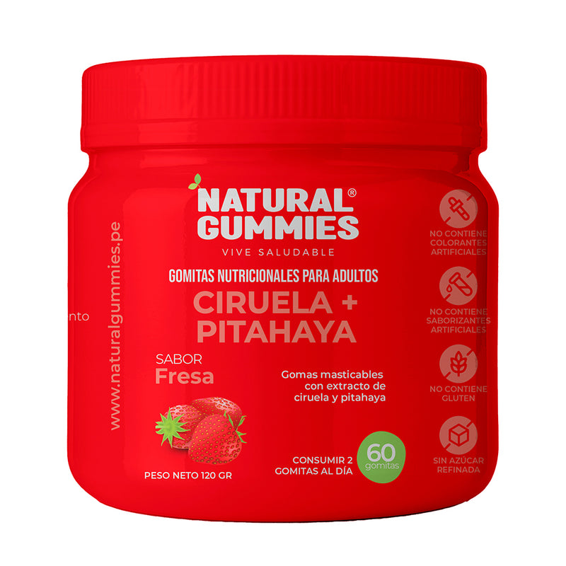 GOMAS DE CIRUELA Y PITAHAYA
