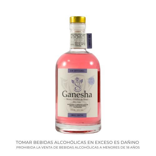 Ganesha dry Samll Mora y petalos