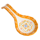 JUEGO DE 4 ACCESORIOS DE CERAMICA,MANTEQUILLERO, PORTA CUCHARON, SALERO Y PMENTERO MARCA LAURIE GATES COLECCIÓN TIERRA