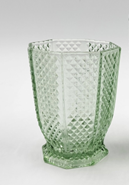 VASO DE VIDRIO DE 10.5 ONZAS VERDE MARCA MARTHA STEWART EVERYDAY