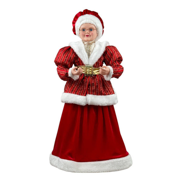 Mama Santa Rojo 28X12X61cm Poliester/Plastico