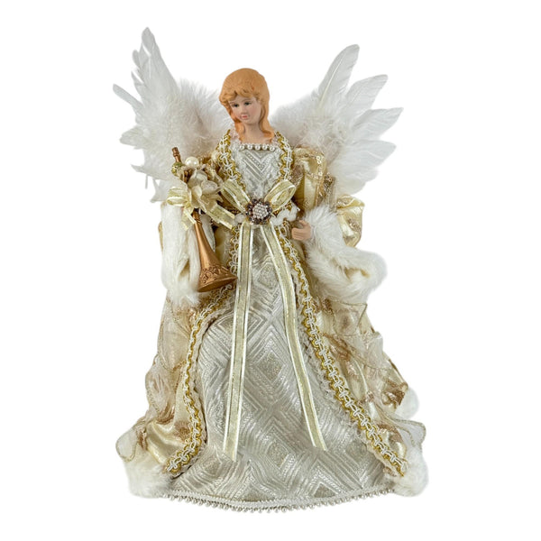 Angel Dorado Tela/Porcelana