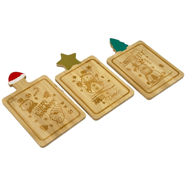 Tabla Para Queso Navidad