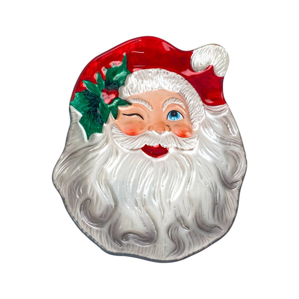 Centro D/Mesa Deco Noel 22X17.50X2.50cm Vidrio