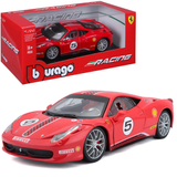 1:24 FERRARI RACING 458 CHALLENGE ROJO