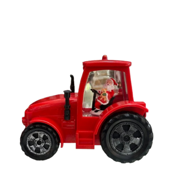 TRACTOR SANTA CON LUZ