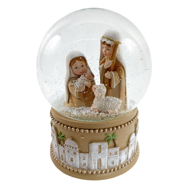 Globo D/Nieve 10X10X13cm Poliresina/Agua