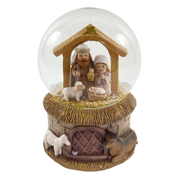 Globo D/Nieve Deco Navidad Poliresina/Agua