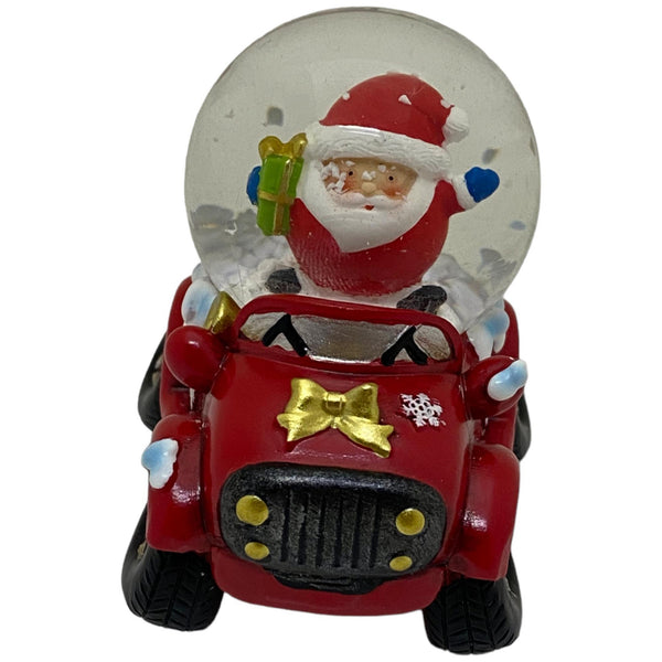 Bola D/Agua  Noel 7.6X6X6.9cm Vidrio