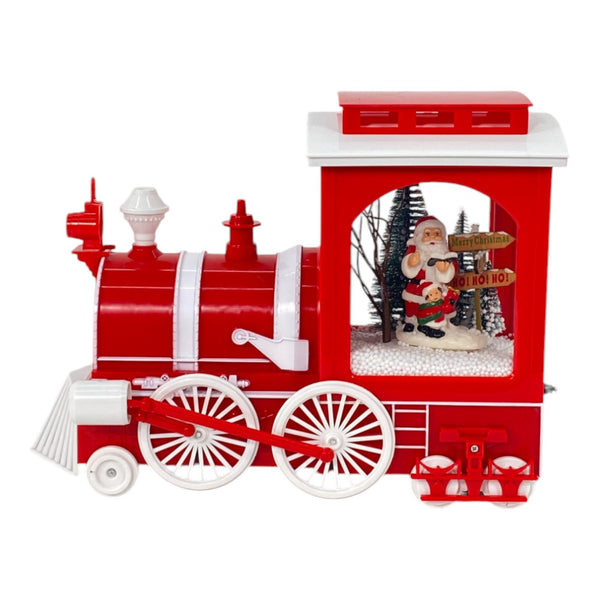Tren Navideño C/Luz C/Mus C/Mov 31X15X24cm Plastico
