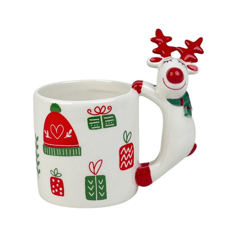 Taza Blanca Deco Reno14.7X9X14.3cm Dolomita