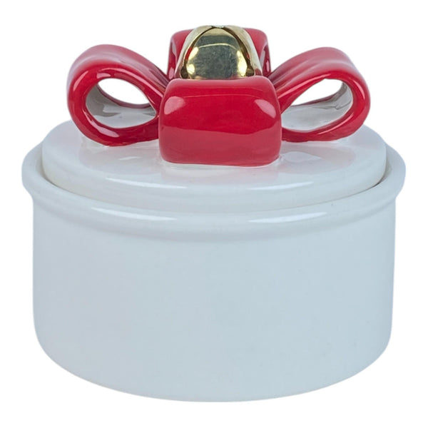 Envase C/Tapa  Blanco Deco Caja De Regalo13X13X10.8 cm Dolomita