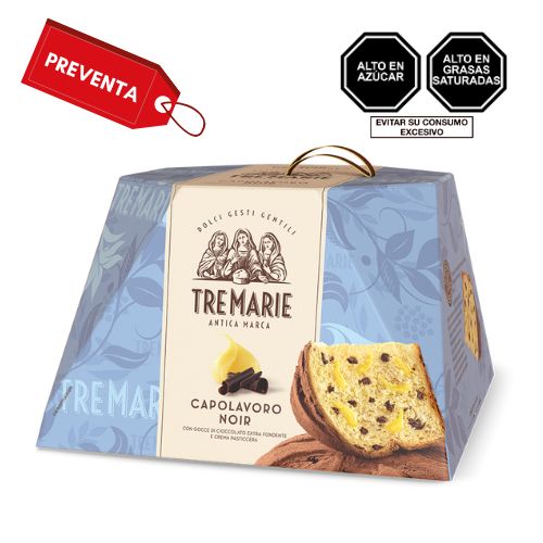 PRE VENTA Panettone Capolavoro Noir