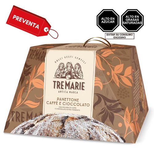 PRE VENTA Panettone Chocolate & Coffee