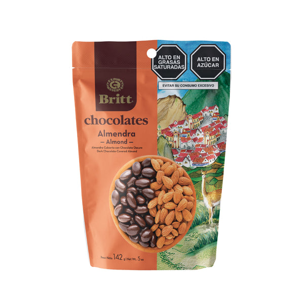 CHOCOLATE C/ALMENDRA BRITT X 142 GR