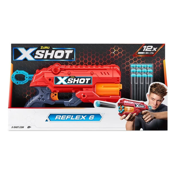 X-SHOT LANZADOR DE DARDOS REFLEX 6