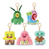 PELUCHE LLAVERO 12CM BOB ESPONJA ASST FUGGLER