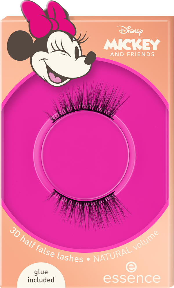 PESTAÑAS POSTIZAS ESSENCE DISNEY MICKEY AND FRIENDS 3D FALSE LASHES 01