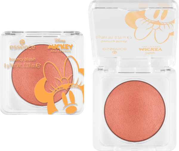 RUBOR ESSENCE DISNEY MICKEY AND FRIENDS BOUNCY BLUSH 01