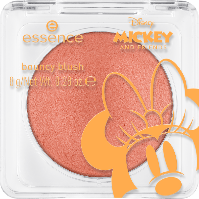 RUBOR ESSENCE DISNEY MICKEY AND FRIENDS BOUNCY BLUSH 01