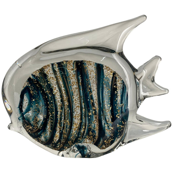 Pez Decor Chico Con Rayas 17X5.5X15.5cm