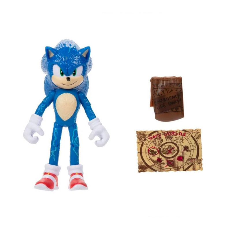 SONIC 2 MOVIE- 4" FIGURES WAVE 2