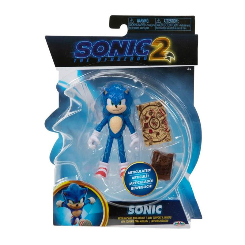 SONIC 2 MOVIE- 4" FIGURES WAVE 2