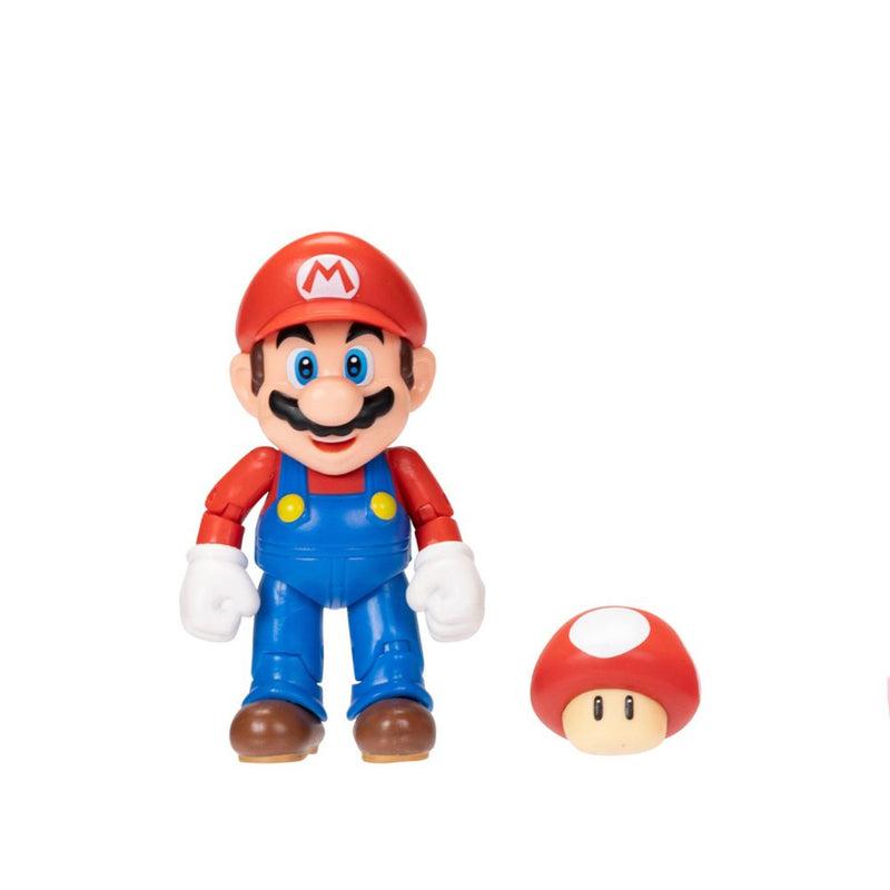 NINTENDO 4" FIGURE 2 PACK: MARIO & PEACH