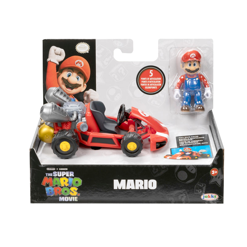 SUPER MARIO 2.5" FIGURE W/ KART ASSTS