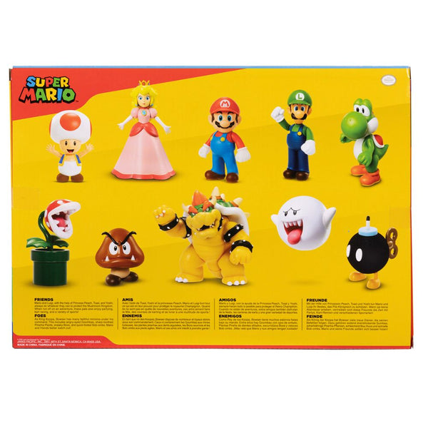 NINTENDO 2.5" FIGURES FRIENDS & FOES 10-PACK