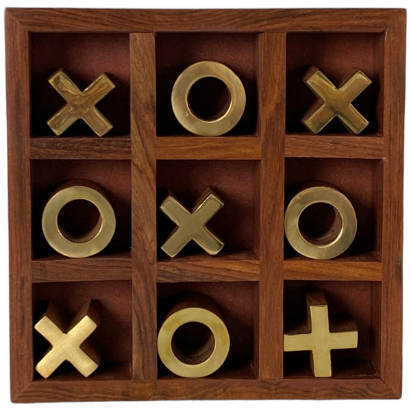 Juego De Mesa Tic Tac Toe 16.5X16.5X3.8cm