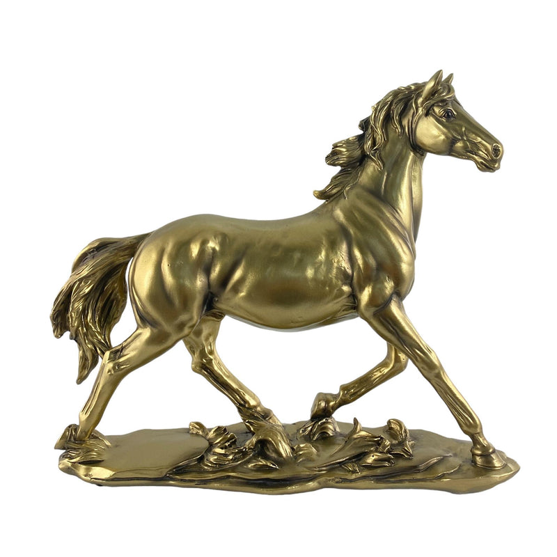 Caballo Color Bronce  29.9X8.5X25.5cm