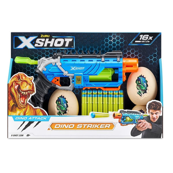 X-SHOT LANZADOR DE DARDOS DINO STRIKER X-SHOT
