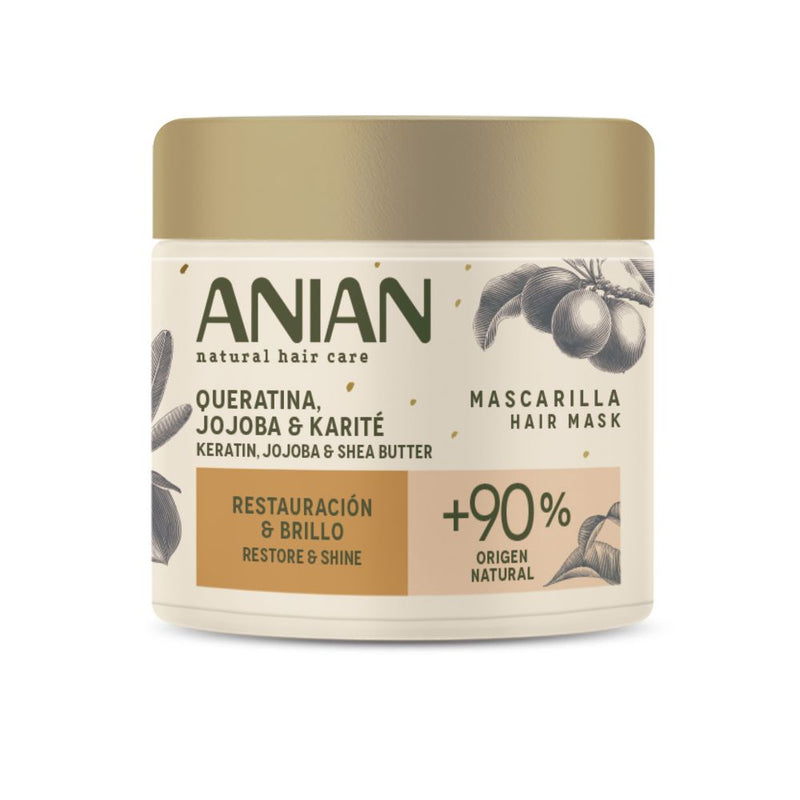 Mascarilla Queratina Jojoba y Karité 350 ml