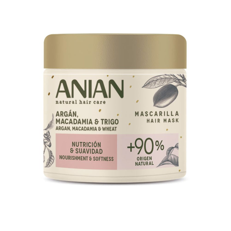 Mascarilla Argán, Macadamia & Trigo