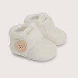 PANTUFLA FUR BOTÓN