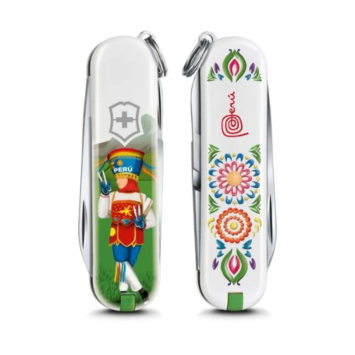 Navaja Classic SD Perú Andean Crafts Retablo Ayacuchano