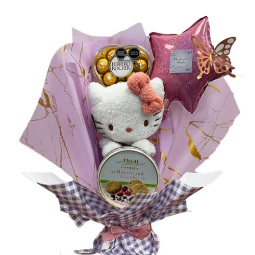 PRE VENTA Ramo para mamá Hello Kitty